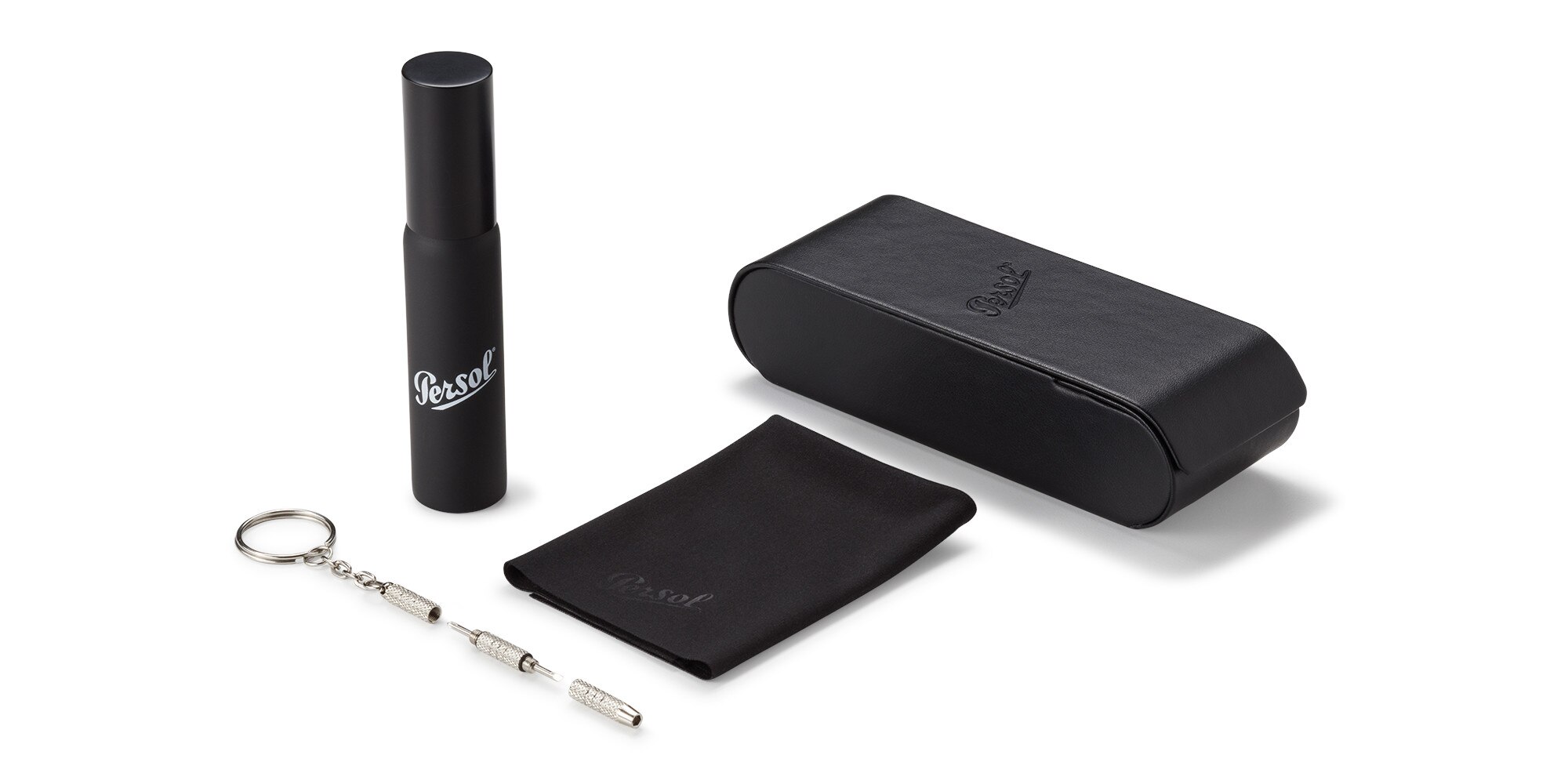 Persol Cleaning Kit Eyeglasses in Black Persol® Persol Japan