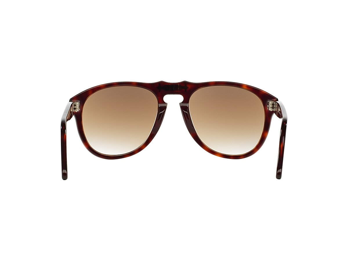 Lunettes De Soleil Persol PO 649 - Code Couleur 24/31 (Havana/vert), Italie, Neuf Avec étiquettes