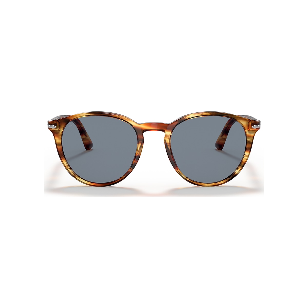 Persol PO3152S Sunglasses in Brown Striped Yellow