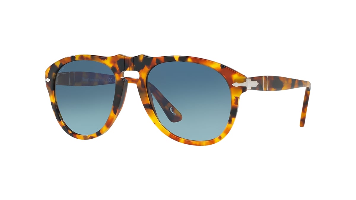 Persol 649 light havana clearance blue