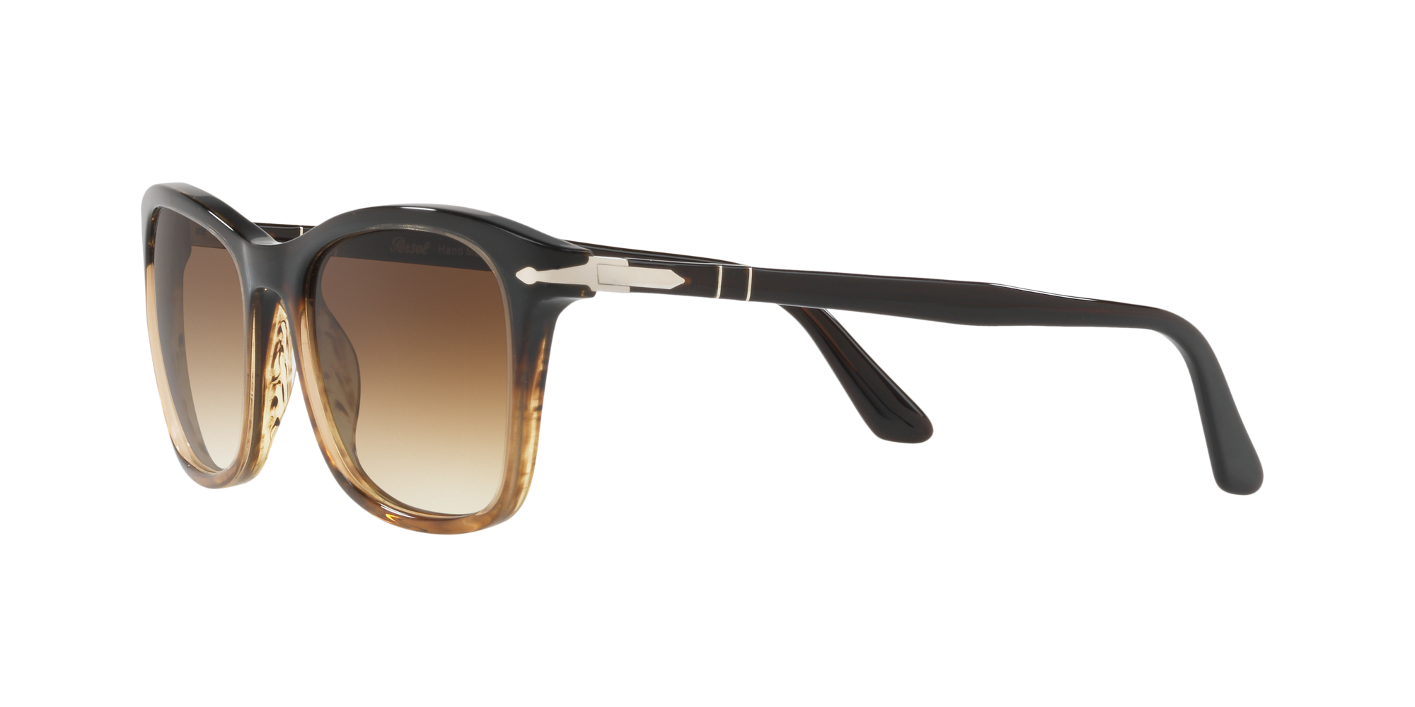 Persol PO3192S 102651 Sunglasses Striped Brown 100% Authentic & Brand New 