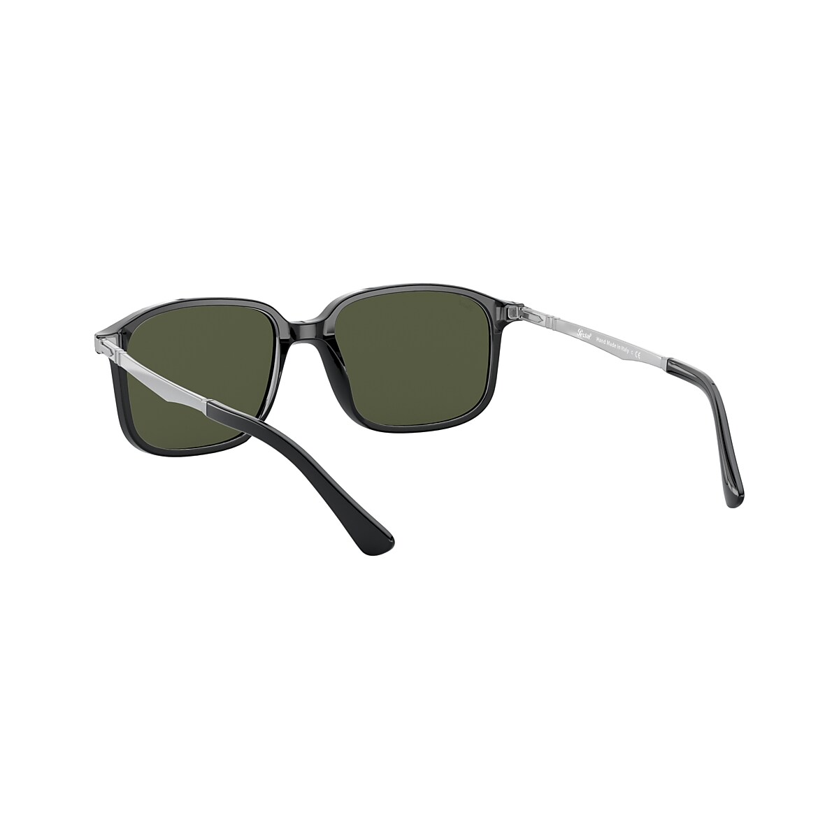 PERSOL! New! Men\'s PO3246S 1056B1 Tortoise/Dark Grey Lens Sunglasses Persol PO3246S Sunglasses in Black | Persol® Persol USA main image 4