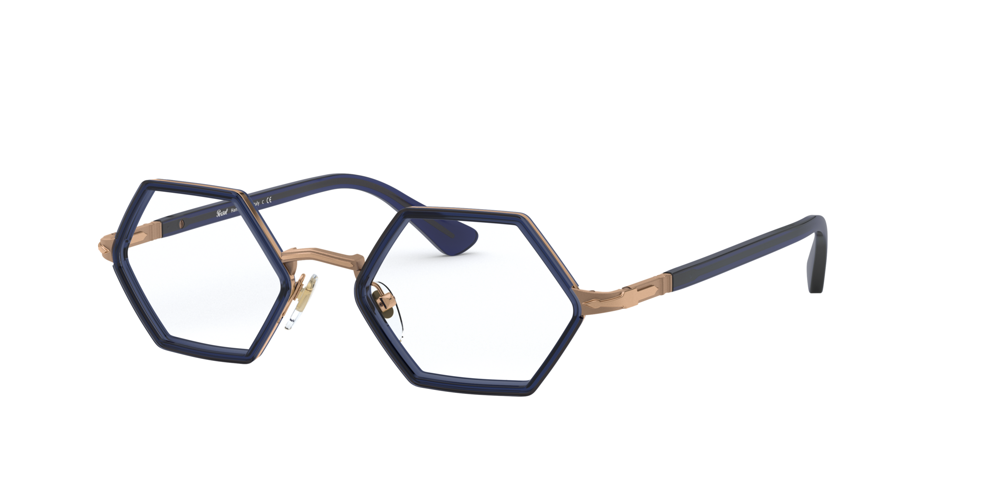 Occhiali Da Vista PO2472V - Blu - Lente Demo - Metallo | Persol Italia
