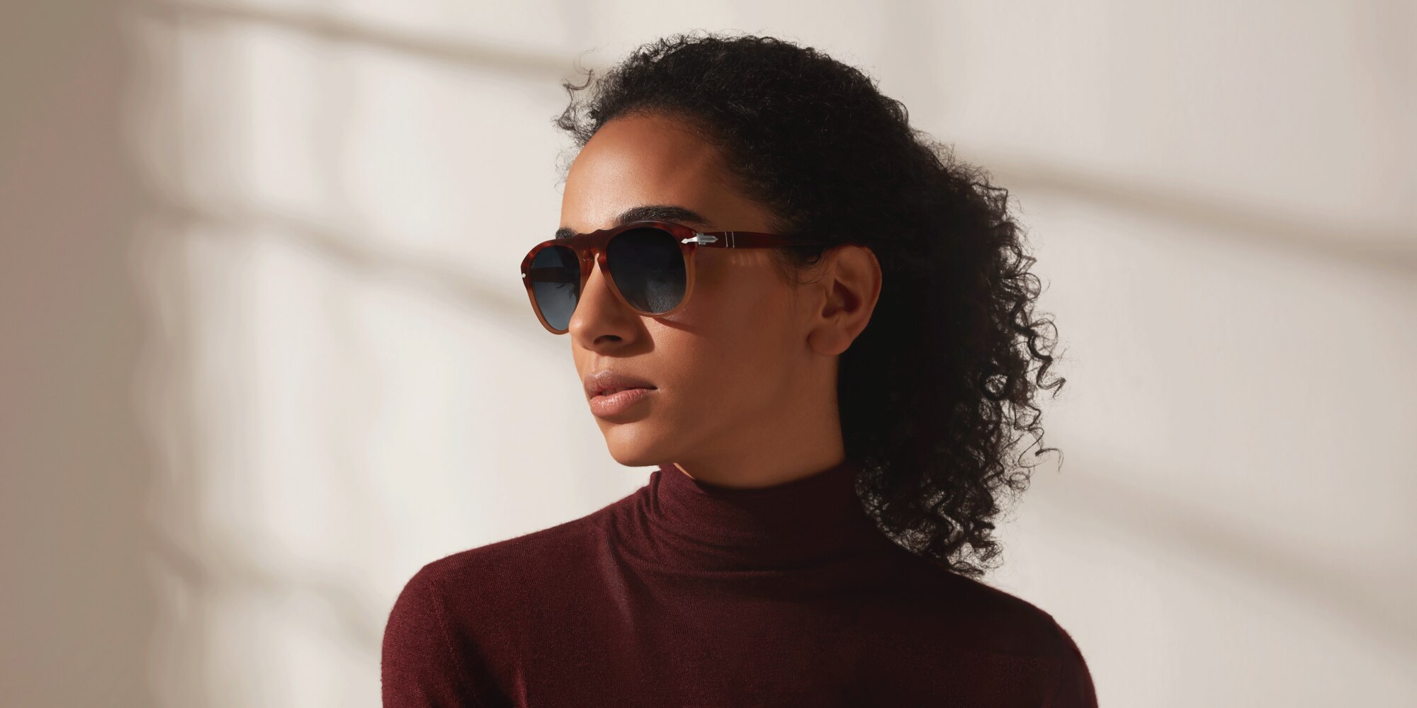 Persol 649 - Original Sunglasses in Brown Tortoise-Transparent Grey | Persol ®