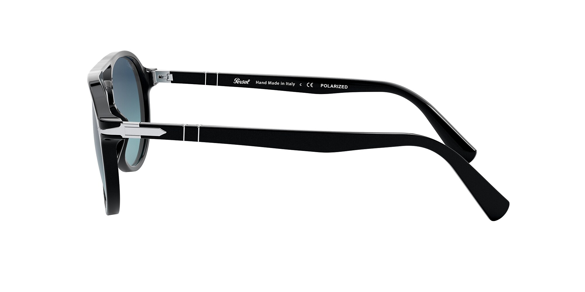 Persol PO3235S - El Profesor Sergio Sunglasses in Black | Persol®