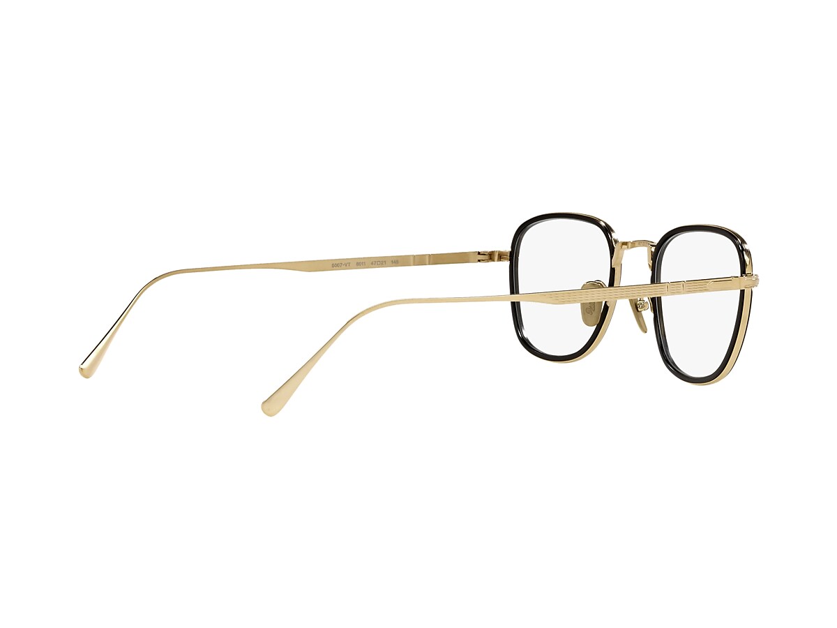 Persol PO5007VT Eyeglasses in Gold/Black