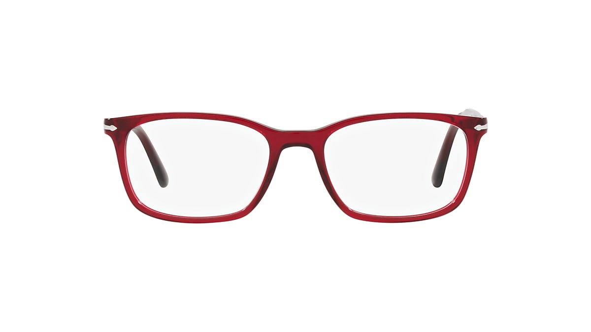 Persol PO3189V Eyeglasses in Transparent Red