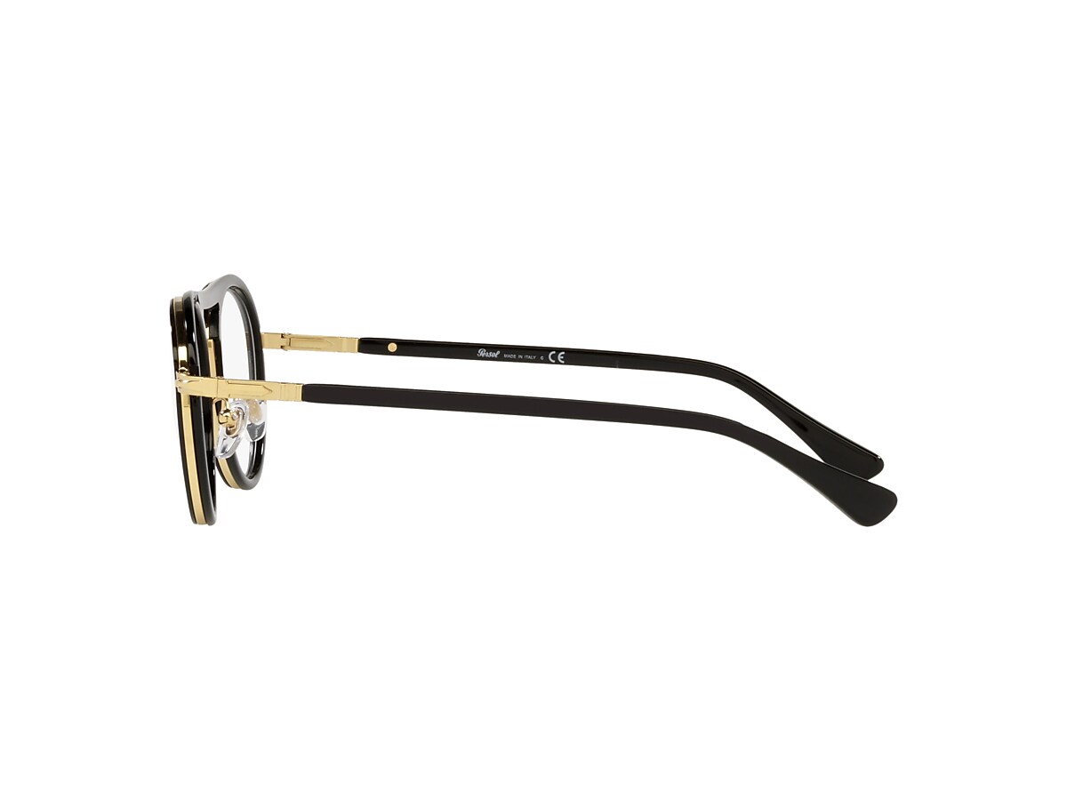 Persol PO2485V Eyeglasses in Gold/Black | Persol® Persol USA