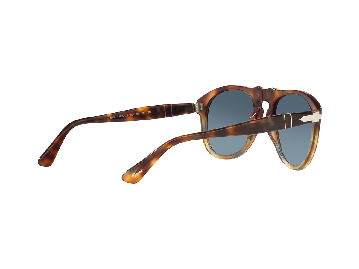 Persol PO0649 サングラス ブラウンフレーム Persol™ PO0649 Aviator Sunglasses | EyeOns.com