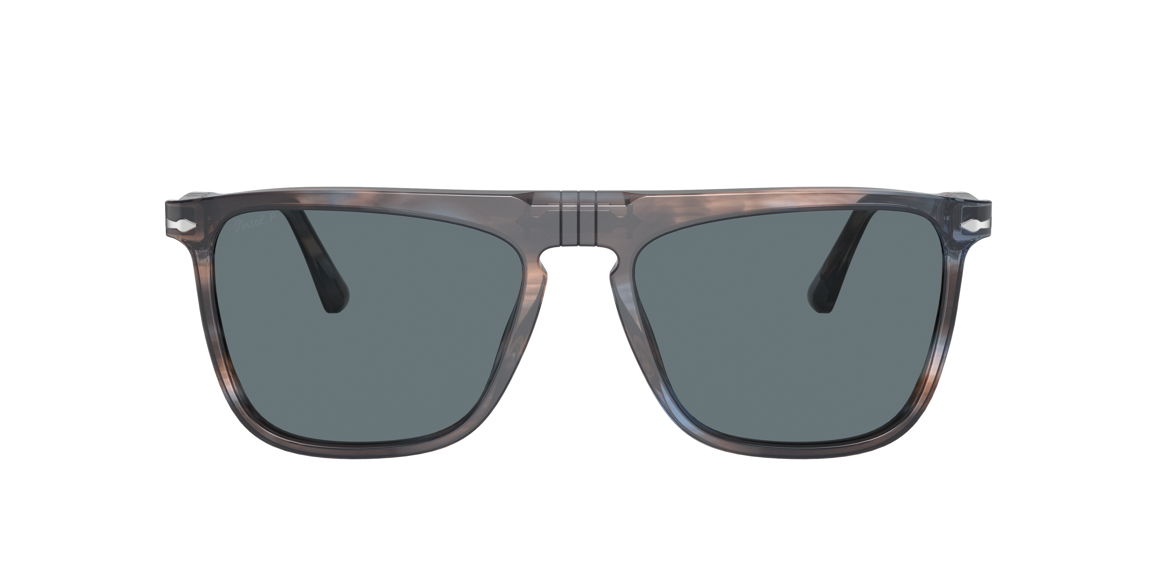 Occhiali Da Sole PO3225S - Striato Blu - Polarizzata Blu Scuro + Ar -  Acetato | Persol Italia