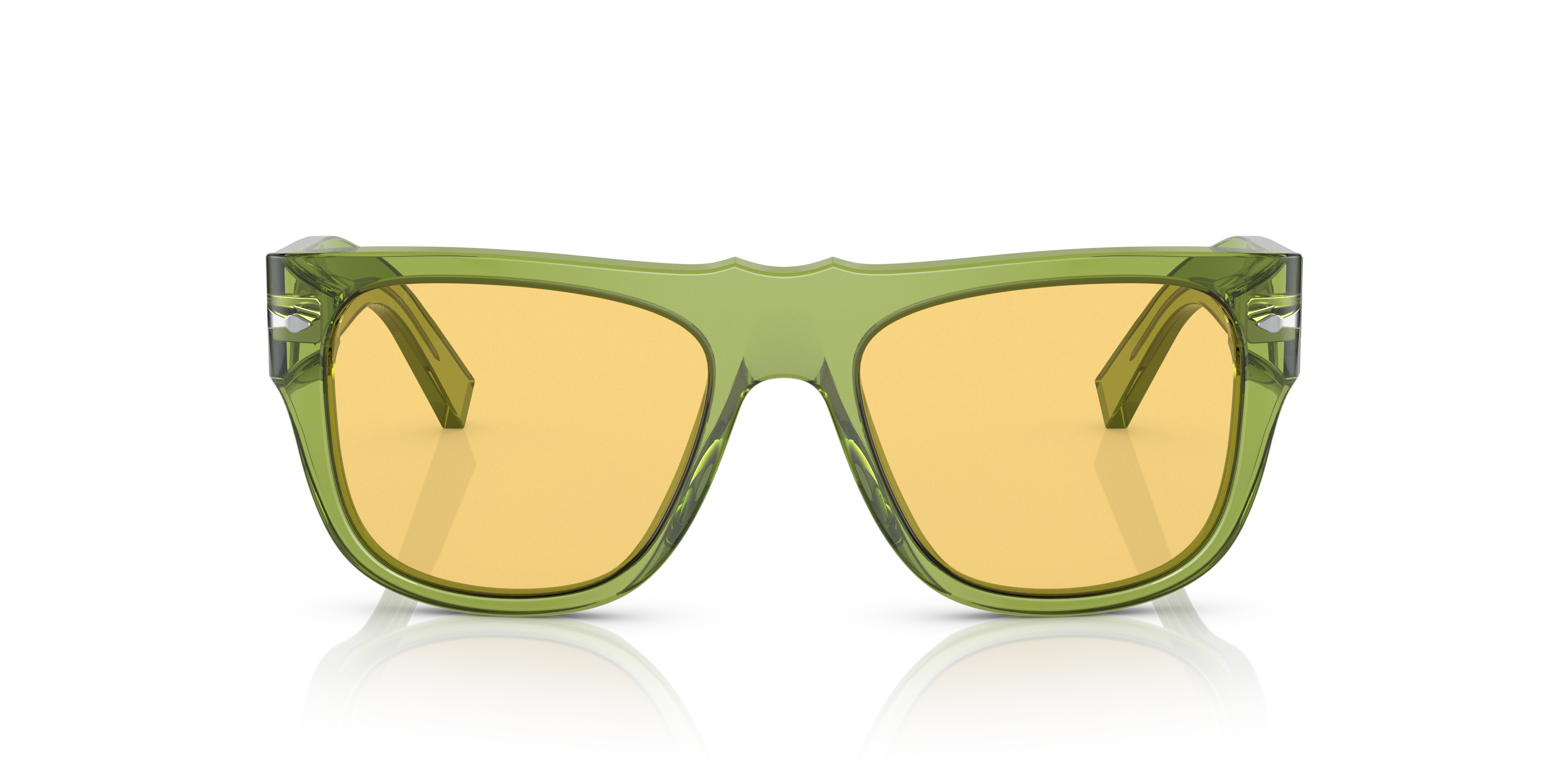 Occhiali Da Sole PO3295S - Verde Trasparente - Giallo - Acetato | Persol  Italia