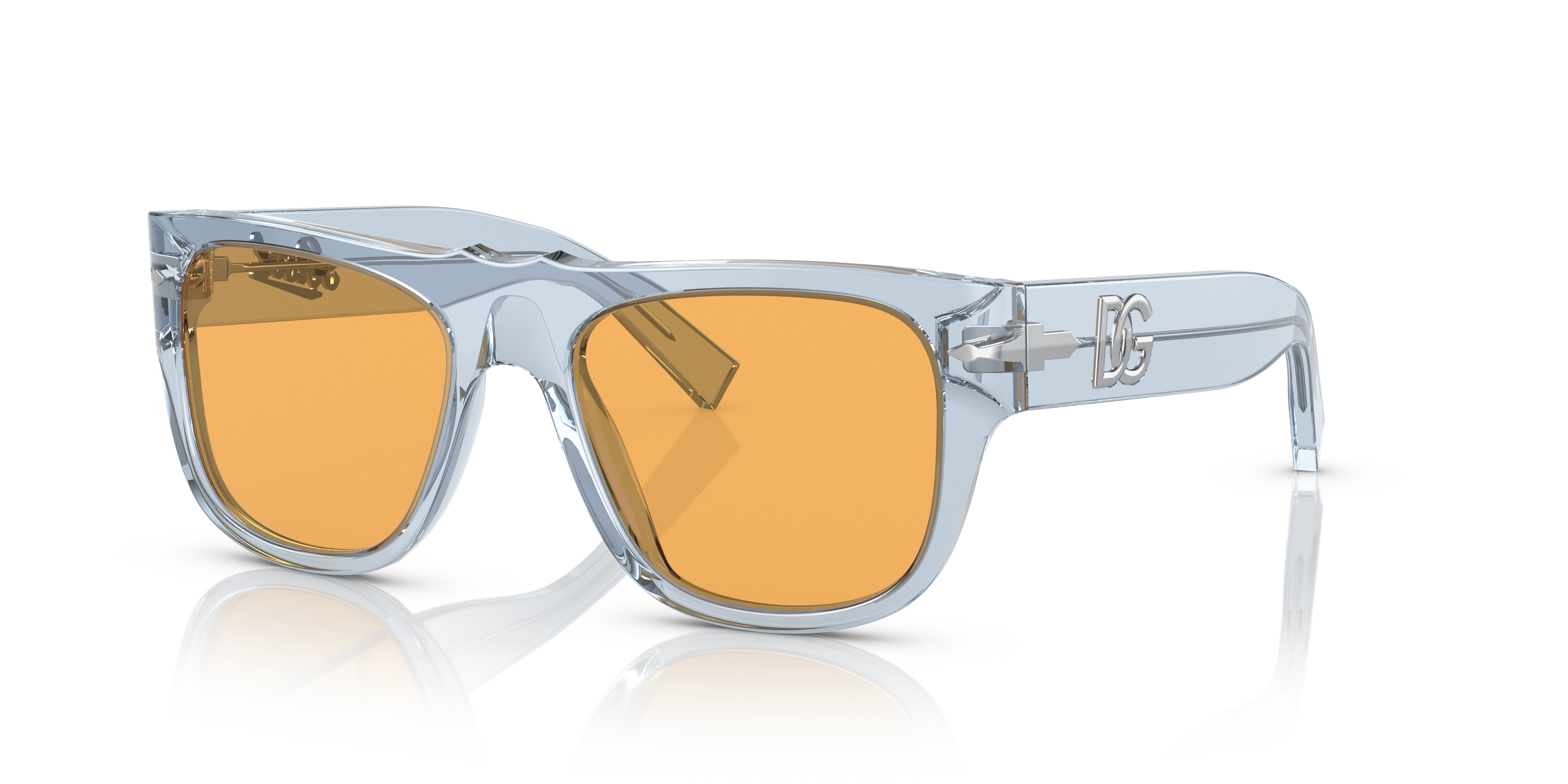 Occhiali Da Sole PO3295S - Transparent Azure - Arancione - Acetato | Persol  Italia