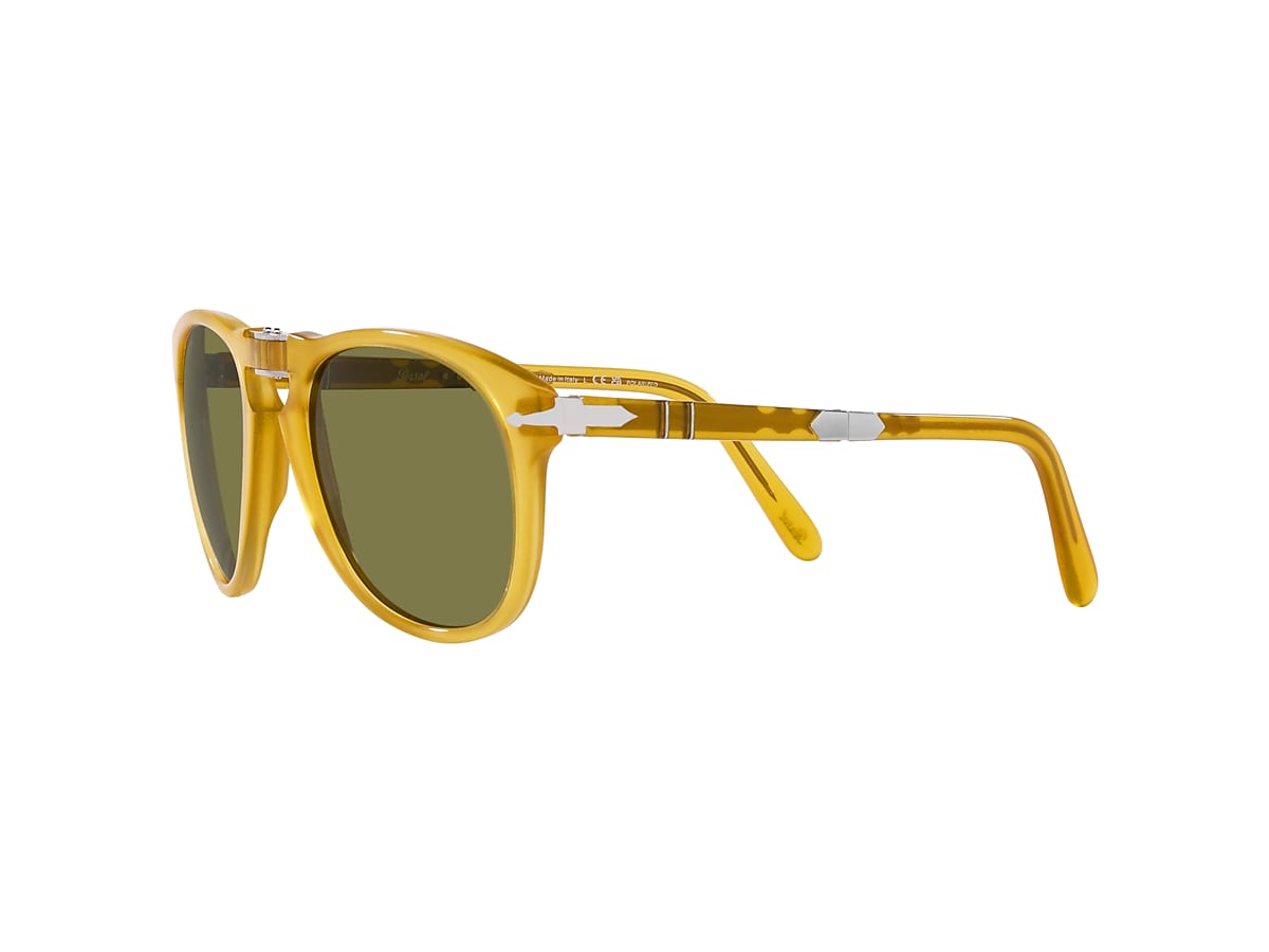 Persol 714SM Steve McQueen Sunglasses in Opal Yellow Persol
