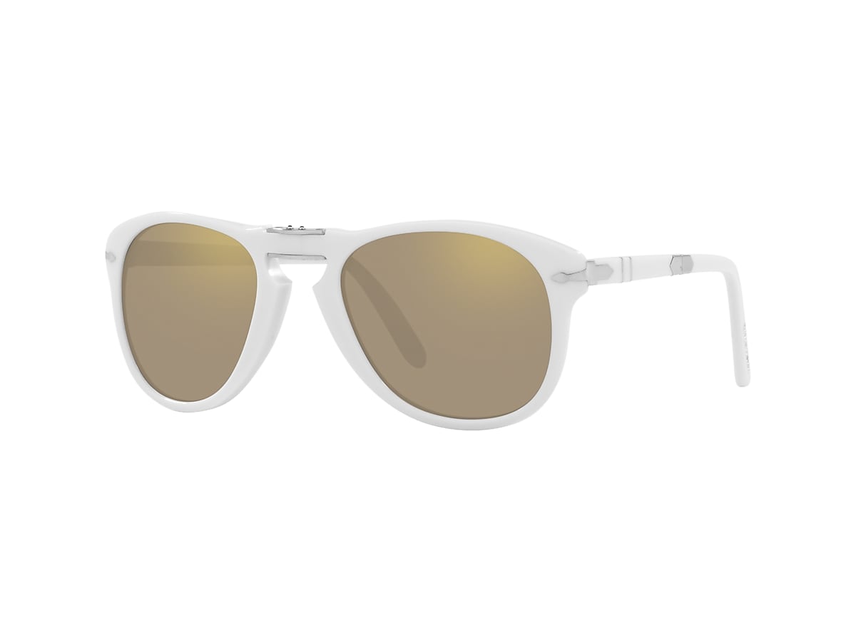 Persol 714SM Steve McQueen Exclusive Sunglasses in Opal Ivory