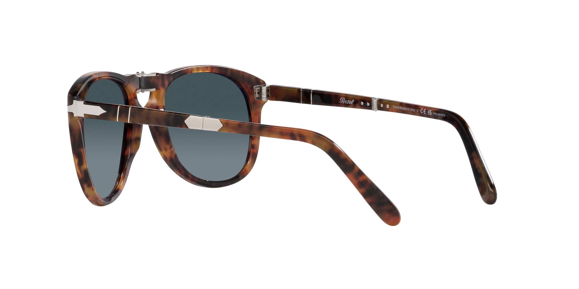 正規取扱店 PersolPO0714SM 95 48 STEVE MCQUEEN SPECIAL EDITION おりたたみサングラス BLACK 偏光レンズ BLACK(ペルソール)