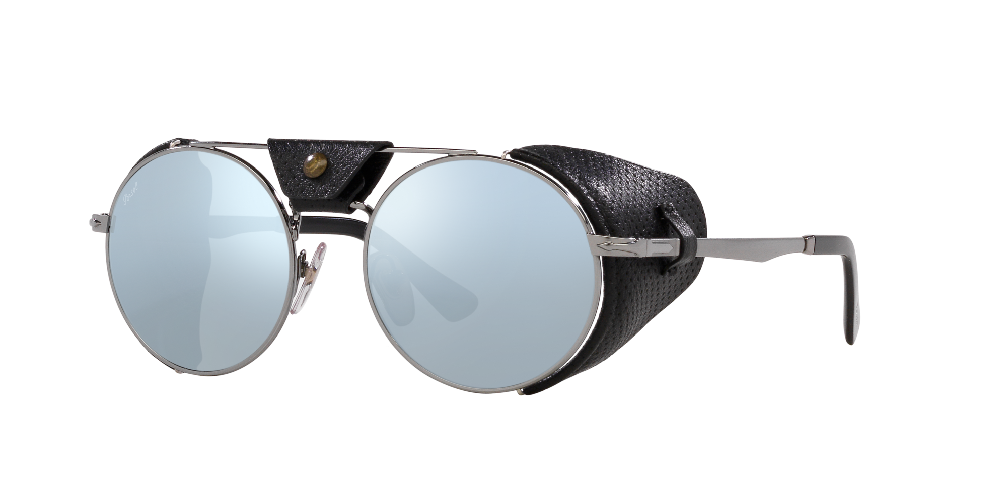 Persol Gradiente Grey Round Ladies Sunglasses PO3287S 95/71 48  8056597596596 - Sunglasses - Jomashop