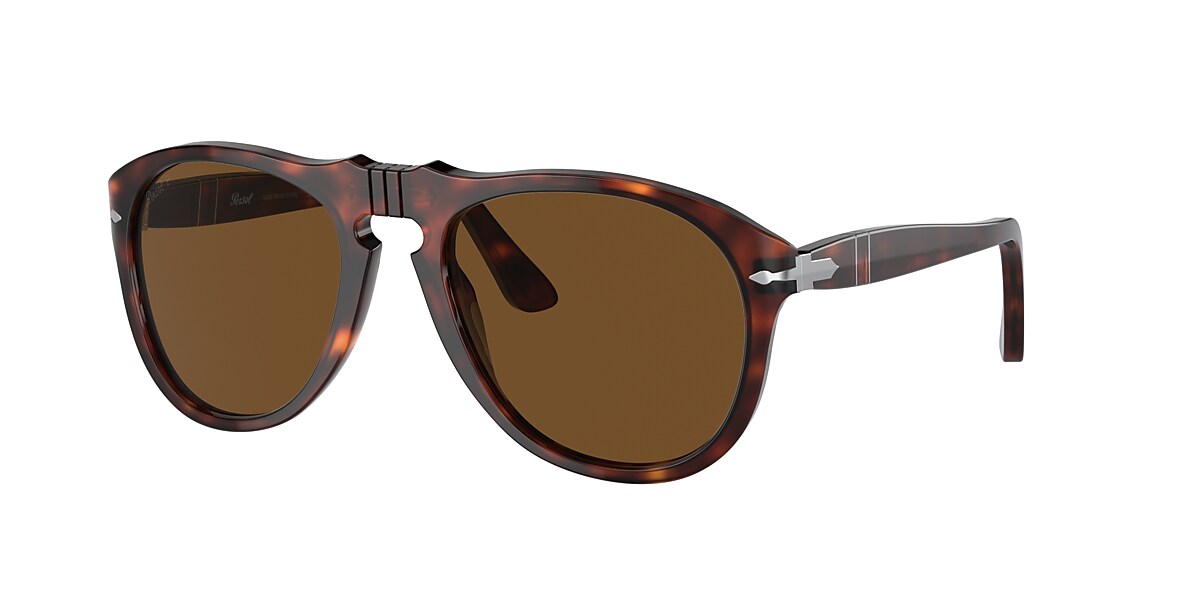 Persol Havana Rectangular high quality Sunglasses