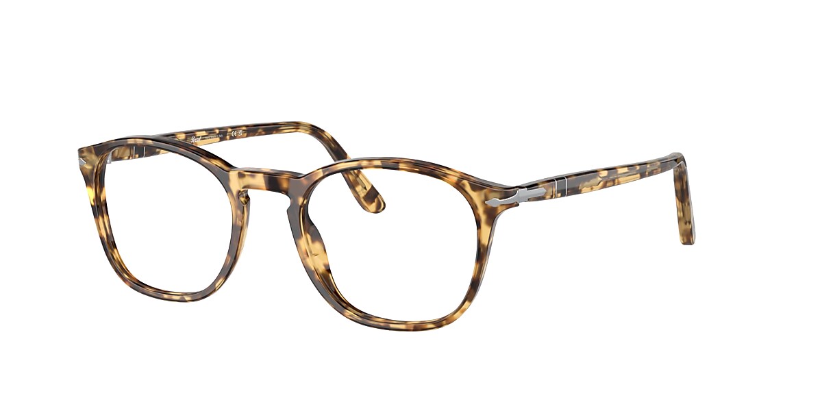 Persol PO3007V Eyeglasses in Brown/Beige Tortoise | Persol® Persol 