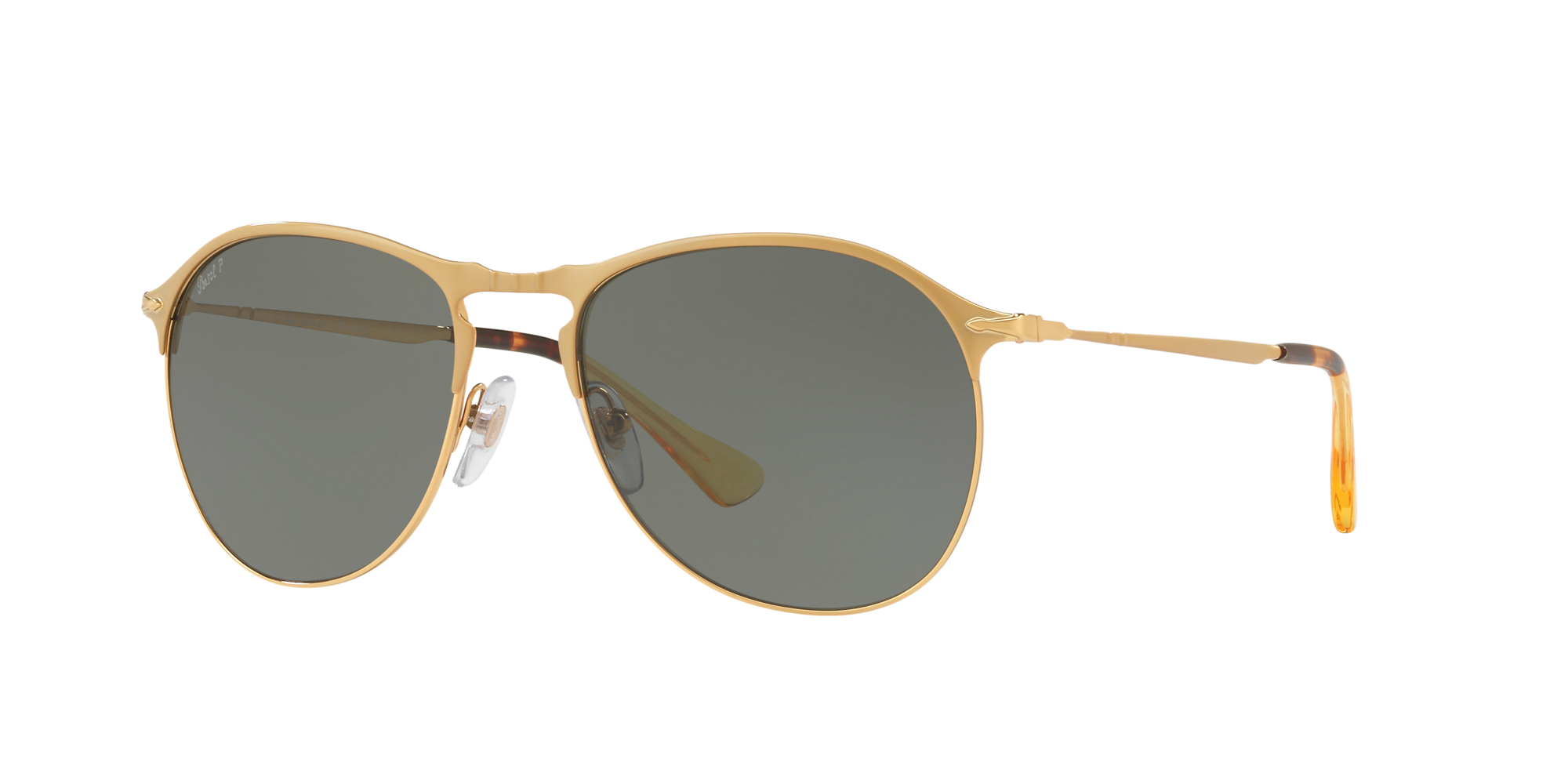 Persol PO2649S Sunglasses Havana Gold w/Clear Gradient Brown Lens 55mm 107551 PO 2649S PO 2649-S PO2649-S 