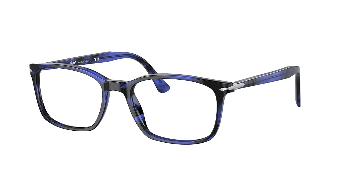 Persol PO3189V Eyeglasses in Striped Blue | Persol® Persol USA