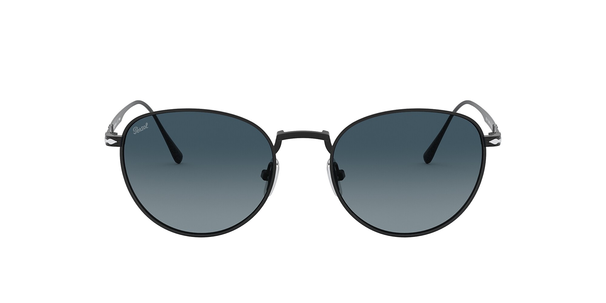 Sunglasses PO5002ST - Matte Black - Blue Gradient - Titanium | Persol USA
