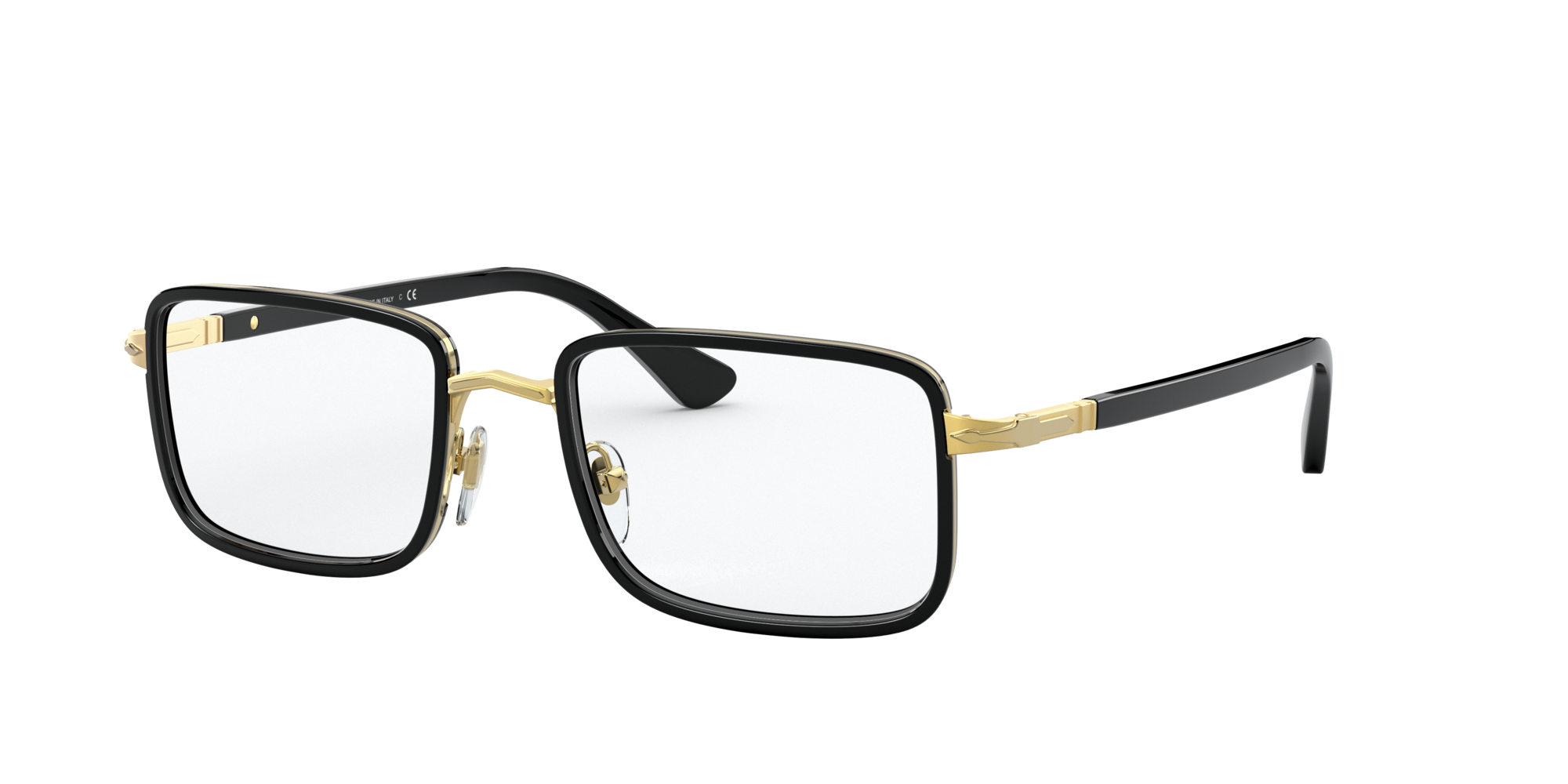 Occhiali Da Vista PO2473V - Nero - Lente Demo - Metallo | Persol Italia