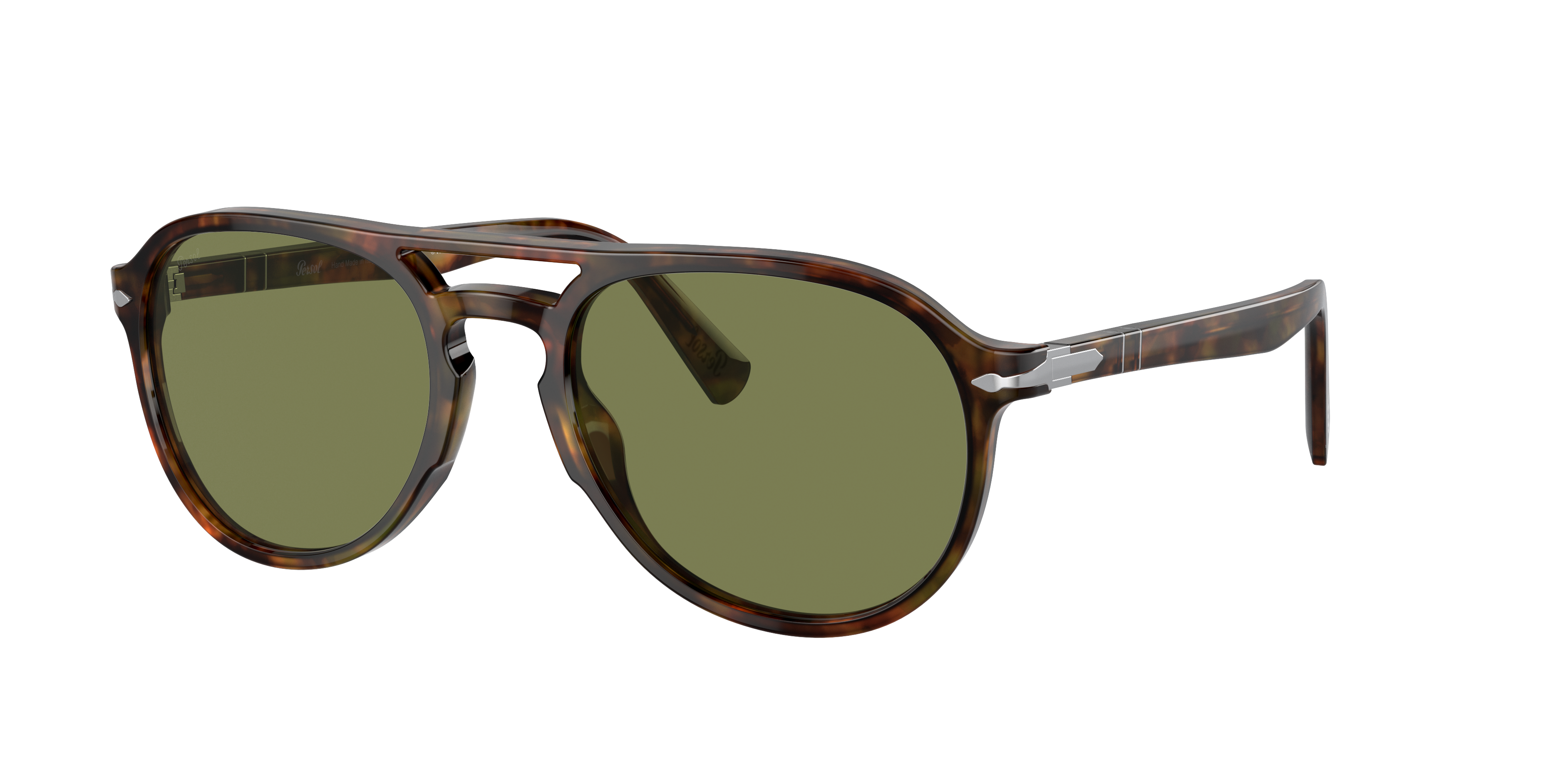 Occhiali Da Sole PO3235S - Caffè - Verde - Acetato | Persol Italia