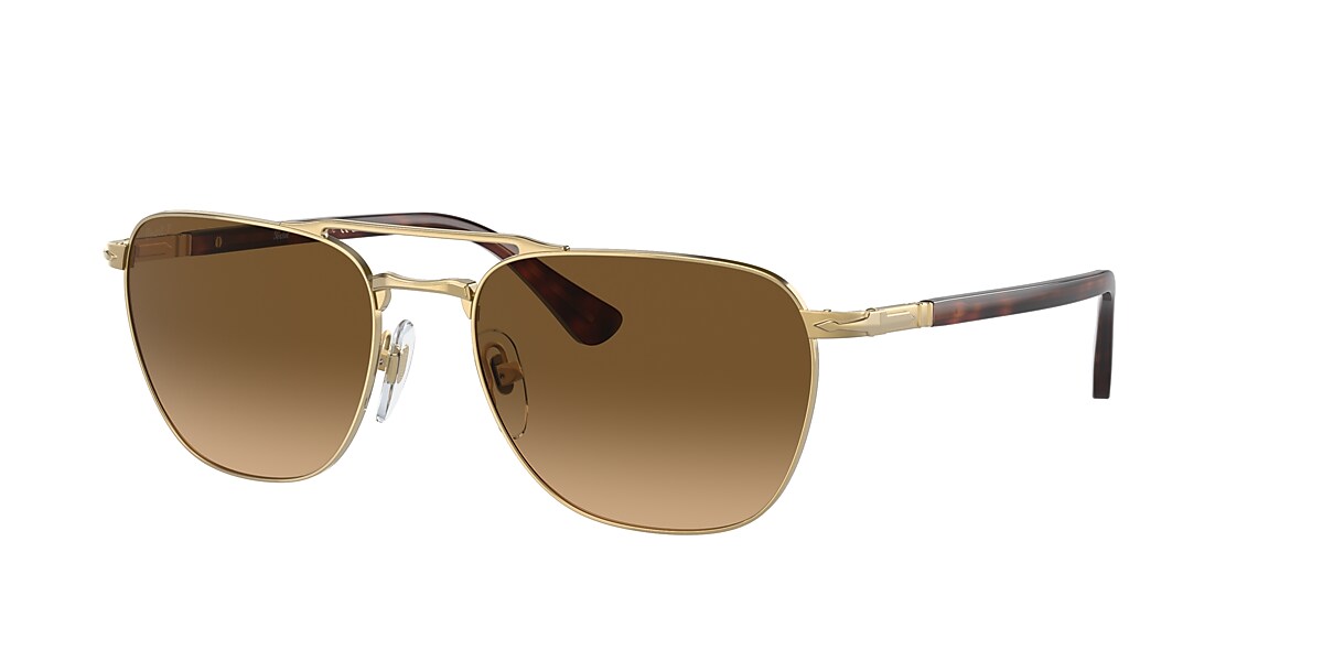 Persol shop gold sunglasses